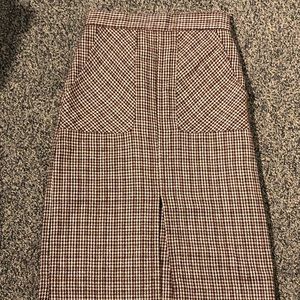 wool pencil skirt